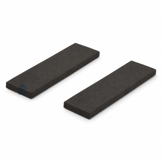 Lot de 2 filtres Monoblock 210x106x20 mm pour hotte Novy - 8740400