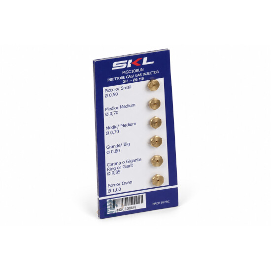 Kit d'injecteurs Butane/Propane pour four et cuisinière - MGC108UN
