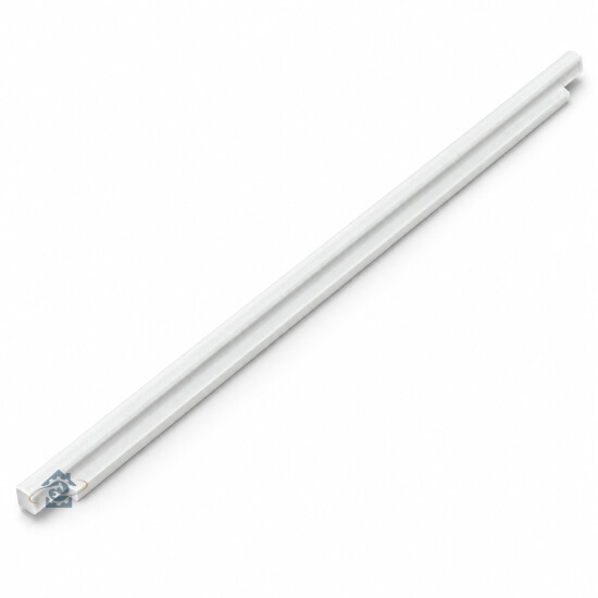 Profil arrière de clayette 470 mm - Réfrigérateur Bauknecht, Whirlpool, Ariston Hotpoint, Indesit, KitchenAid - 481010439421