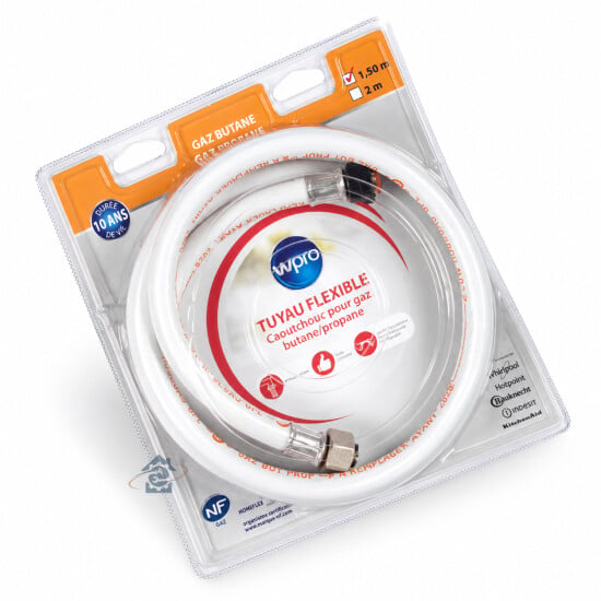 Tuyau gaz butane/propane WPRO 1,5 m - 480181700091