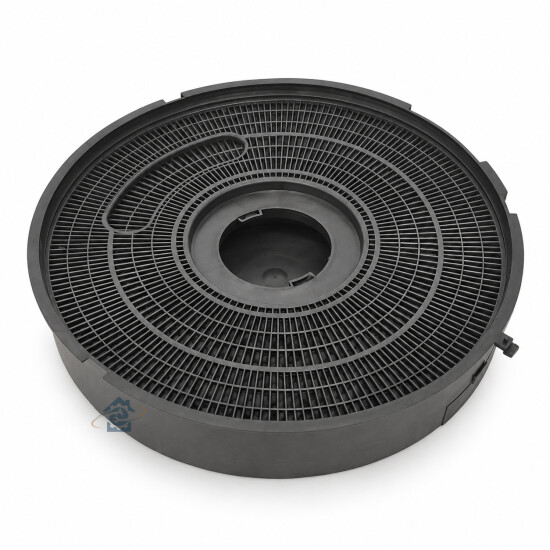 Filtre charbon rond type 40 pour hotte - 282x44 mm (79X6679)