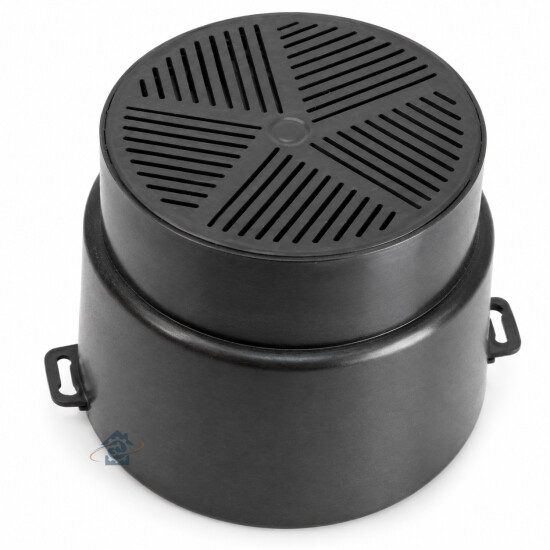 Filtre à charbon actif universel pour hotte WPRO UNF001
