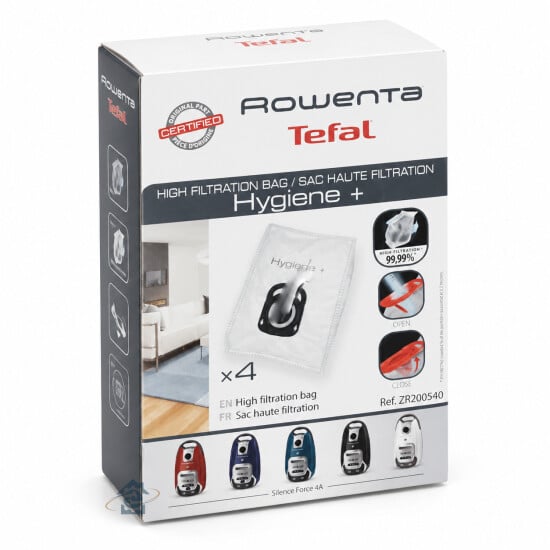 Rowenta - Boîte de 4 sacs aspirateur - ZR200540