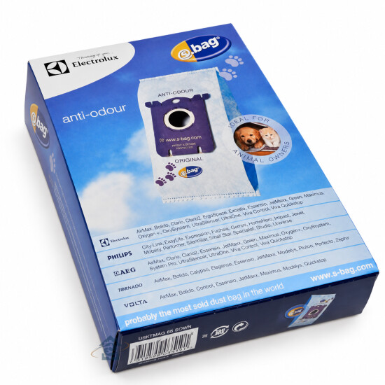 Electrolux - Boîte de 4 sacs à poussière anti-odeurs - 9001660068