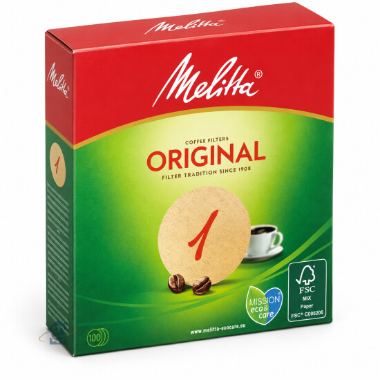 Melitta Lot de 100 filtres ronds Ø94 mm - 6629281