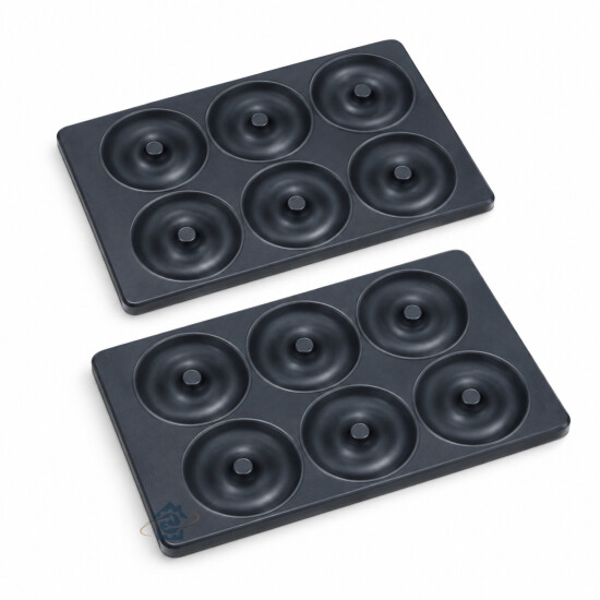 Tefal Lot de 2 plaques beignets snack XA801112