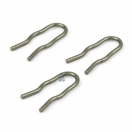 DeLonghi - Lot de 3 clips de tuyau - 6113210021 / 6113213191