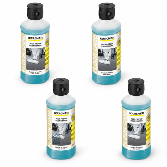 Kärcher - Lot de 4 nettoyants sol universel 500 ml - 6.295-944.0