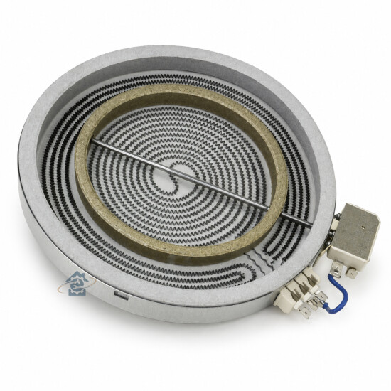 Foyer radiant 2200W/1000W pour plaque de cuisson Hotpoint Ariston, Indesit, Scholtes - C00261917