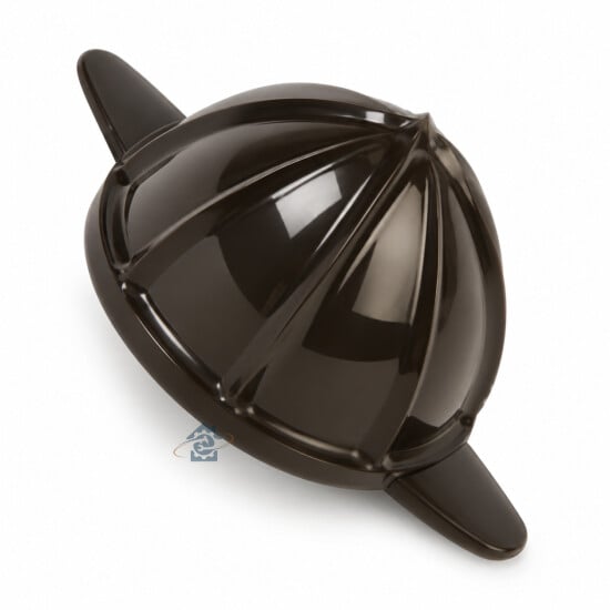 Cône plastique noir