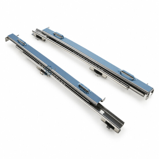 Lot de 2 rails télescopiques