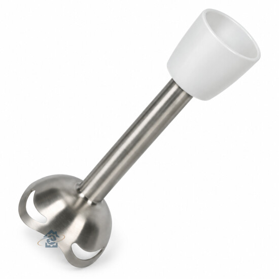 Pied Mixer inox lame*4 blanc