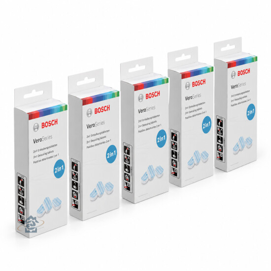 Lot de 5 boîtes tablettes détartrage