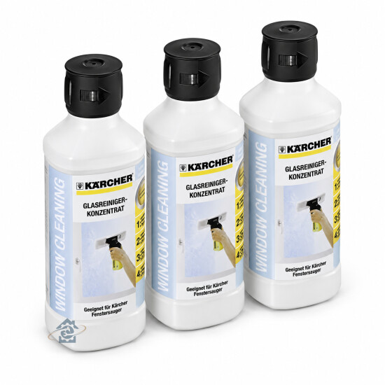 Lot de 3 Solutions concentrées de Nettoyage( Nettoyeur de vitres)