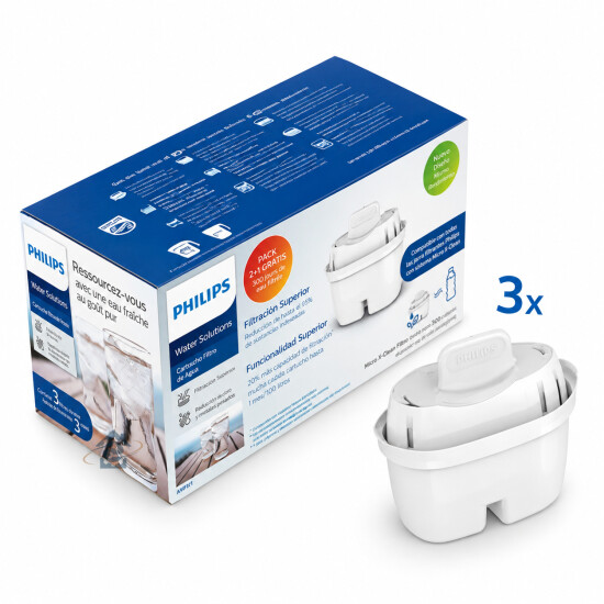 Lot de 3 filtres à eau Micro X Clean AWP211