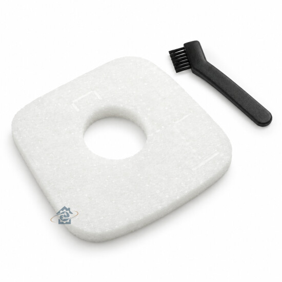 Ensemble de nettoyage d'origine (1 brosse + 1filtre)