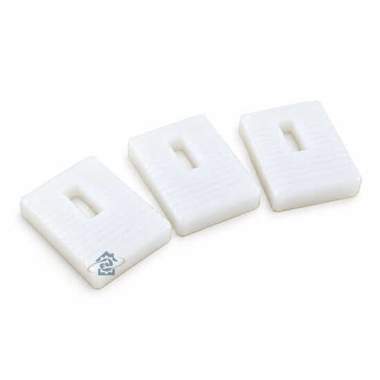 Lot de 3 éléments de fermeture en plastique