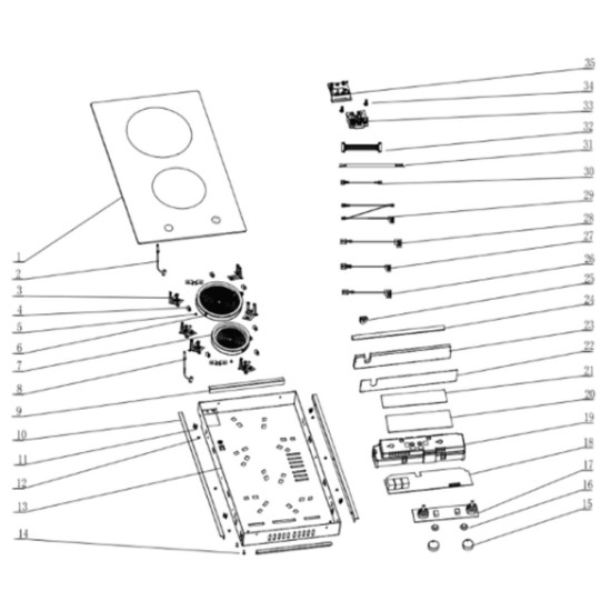Thermostat Sonde (repère 8) CU005034