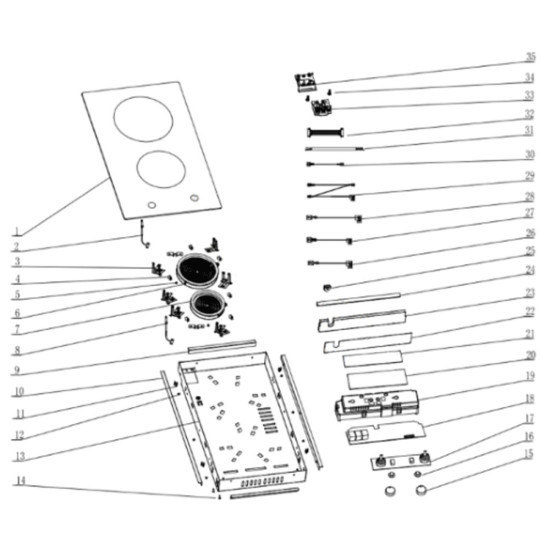 Thermostat Sonde (repère 8) CU005034