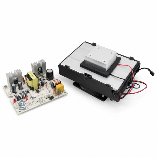 Carte électronique avec module