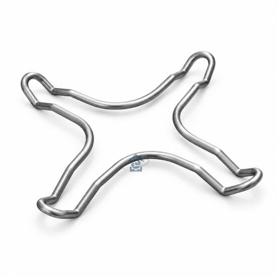 Support de grille réducteur de feu 130mm Bosch / Siemens 00423545