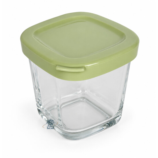 SEB - Pot et couvercle vert pour yaourtière - SS-1530001474