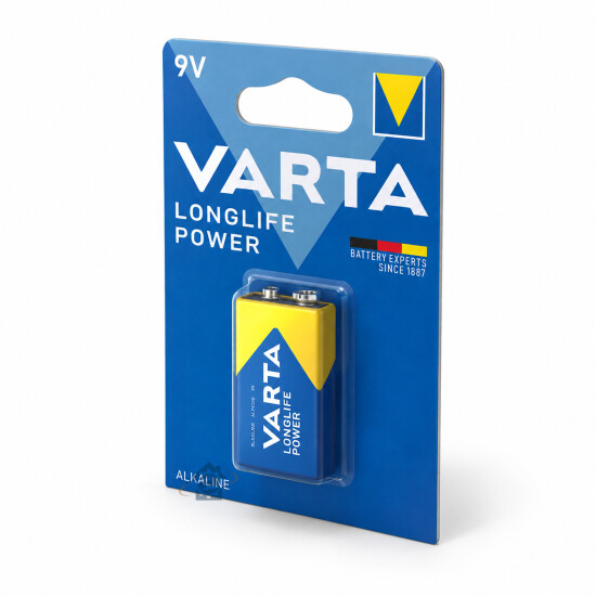 Varta - Pile alcaline 9V (6F22) - 4922121411