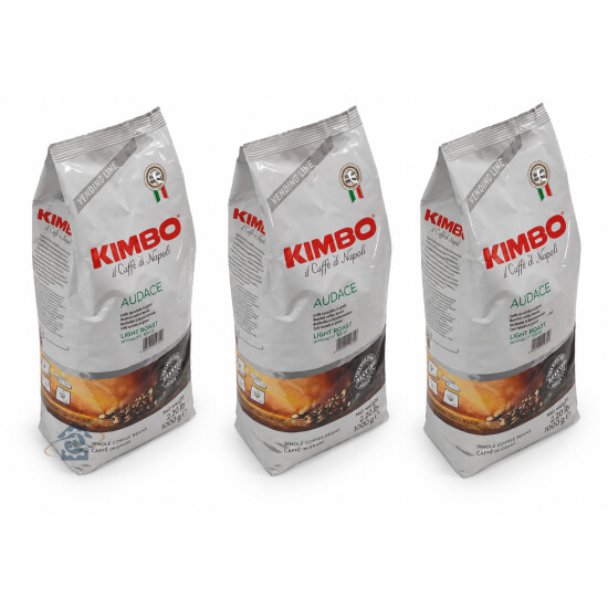 Café en grains Kimbo Audace 1 kg (lot de 3)