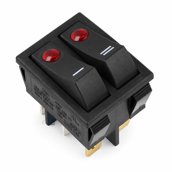 Interrupteur double De'Longhi pour radiateur convecteur - 5108007600