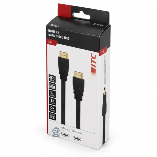 Câble HDMI 2M ITC Accessoires - 307880