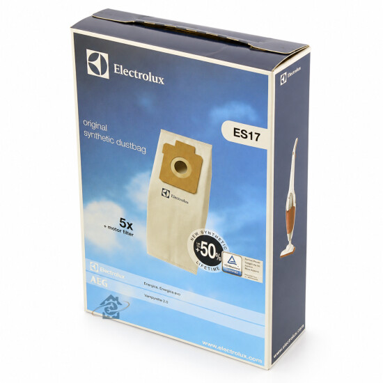 Electrolux - Lot de 5 sacs aspirateur ES17 - 9002563394