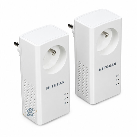 Netgear Lot de 2 adaptateurs CPL 1000 Mbit/s - PLP1000-100FRS