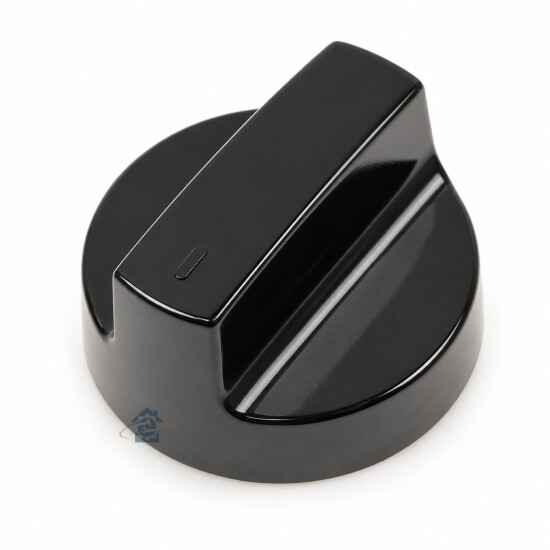 Indesit Bouton de commande gaz noir C00507527