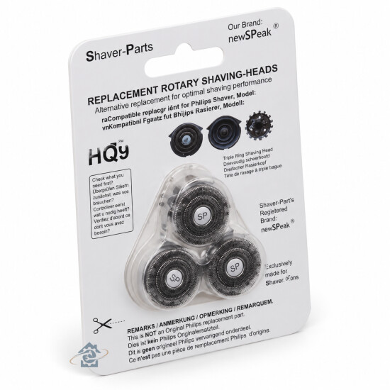 Philips Têtes de rasoir double crochet HQ8 / HQ9 / HQ177