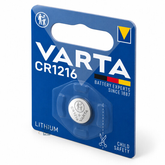 Pile lithium CR1216 3V Varta - 6216101401