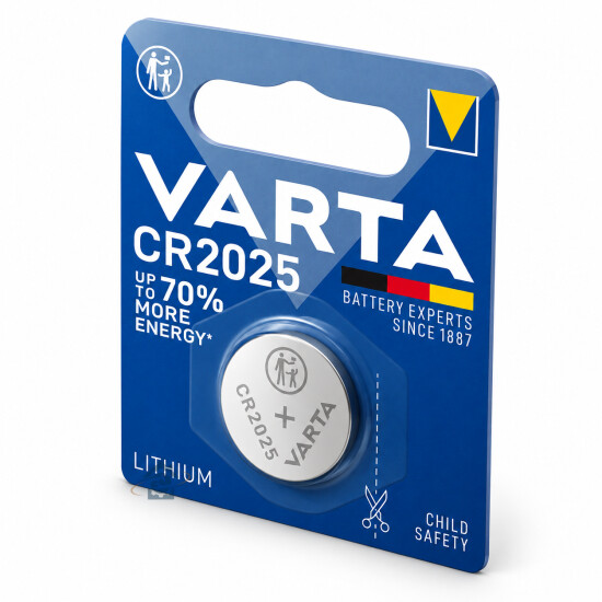 Pile bouton Varta CR2025 3V