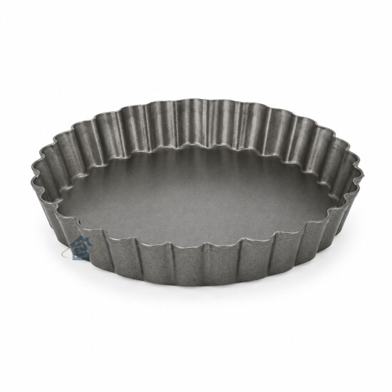 Crealys - Lot de 6 mini-moules à tarte 12 cm - 509593