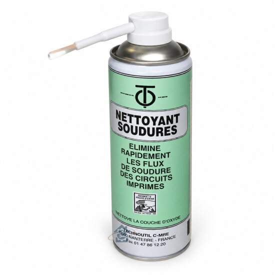 Spray nettoyant flux de soudure Technoutil ANS