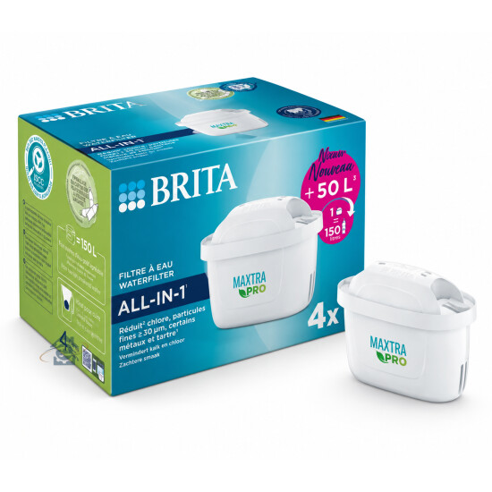 Brita Pack de 4 cartouches filtrantes Maxtra - 1050415
