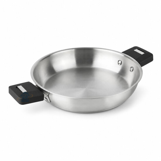 Poêle inox combi 24 cm Lacor - LA56724