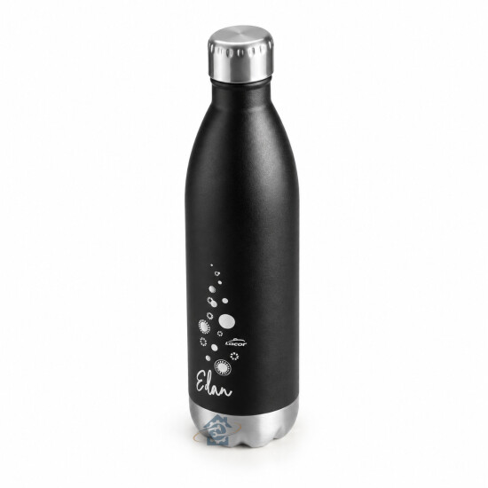 Gourde inox noire 750 ml Selection SDS - LA62538