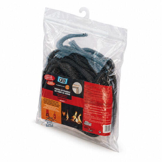 GEB - Tresse fibre de verre 5 m × 8 mm - 832490