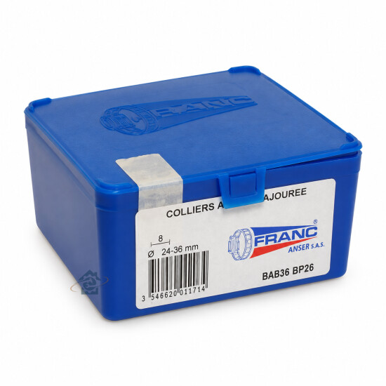 Colliers de serrage 10-16 mm – Lot de 50 – Franc 4185916