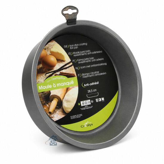 Moule à manqué acier 28 cm Crealys 507713