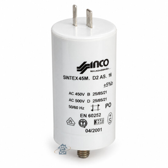 Condensateur 30µF 450V pour sèche-linge