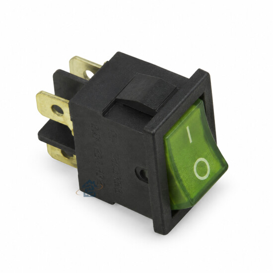 Interrupteur lumineux vert 815082