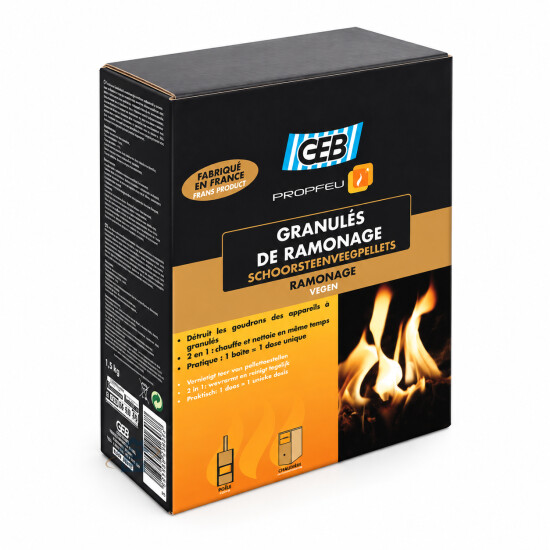 GEB – Granules de ramonage 1,5 kg – 821607