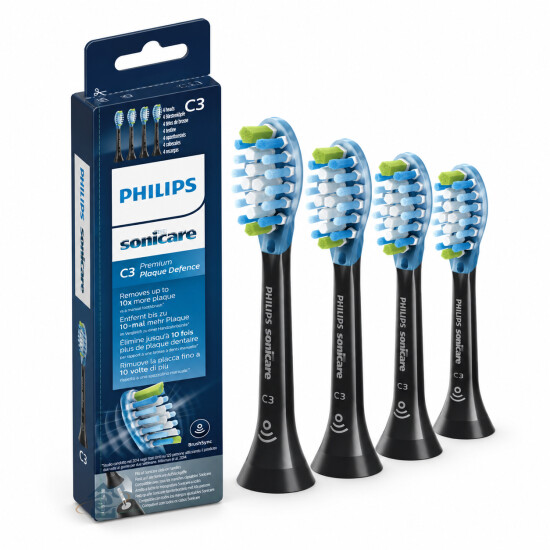 Philips - Lot de 4 têtes de brosse à dents soniques - HX9044/33