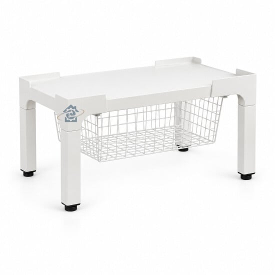 Socle avec panier pour lave-linge Nedis WAST140WT