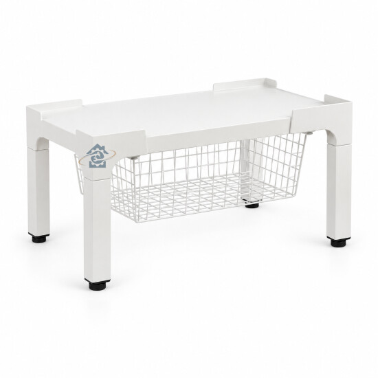 Socle avec panier pour lave-linge Nedis WAST140WT